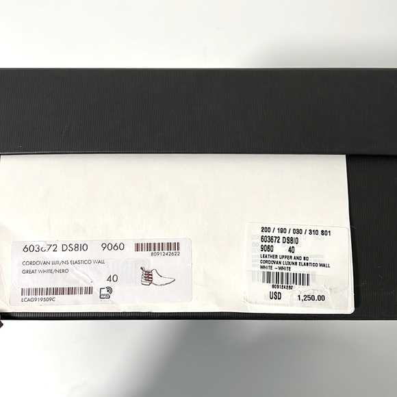 NWT NIB new GUCCI Cordovan Womens Lux Leather point Ankle Boot size 40, US 10 - Picture 12 of 16